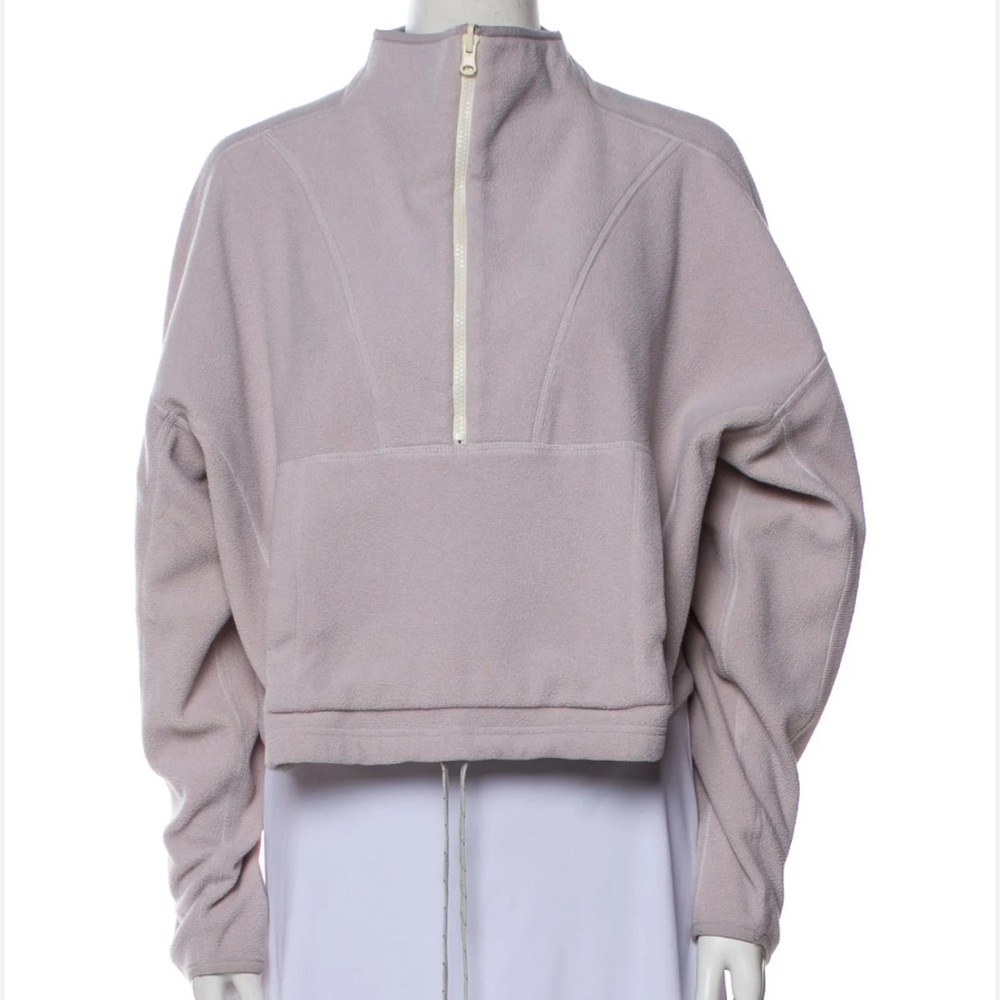 Alo cropped fleece quarter zip reversible - Picture 5 of 5